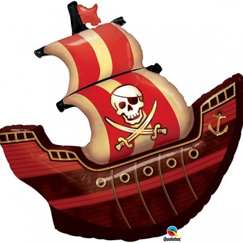 Globo Barco Pirata 102Cm