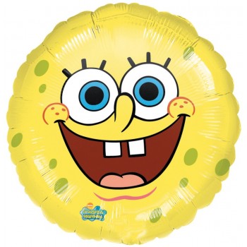 Globo 18"Cara Bob Esponja