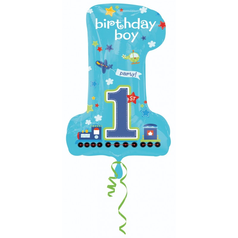 Globo Nº1 1St Birthday Boy