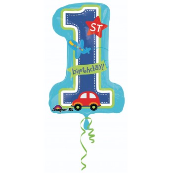 Globo Nº1 1St Birthday Boy