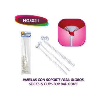B/20 Varillas + Soporte