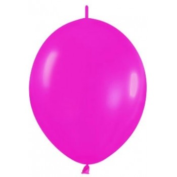 B/25 Globos Guirn.R12 Fucsia