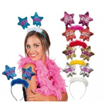 Diadema Estrellas Happy Bday