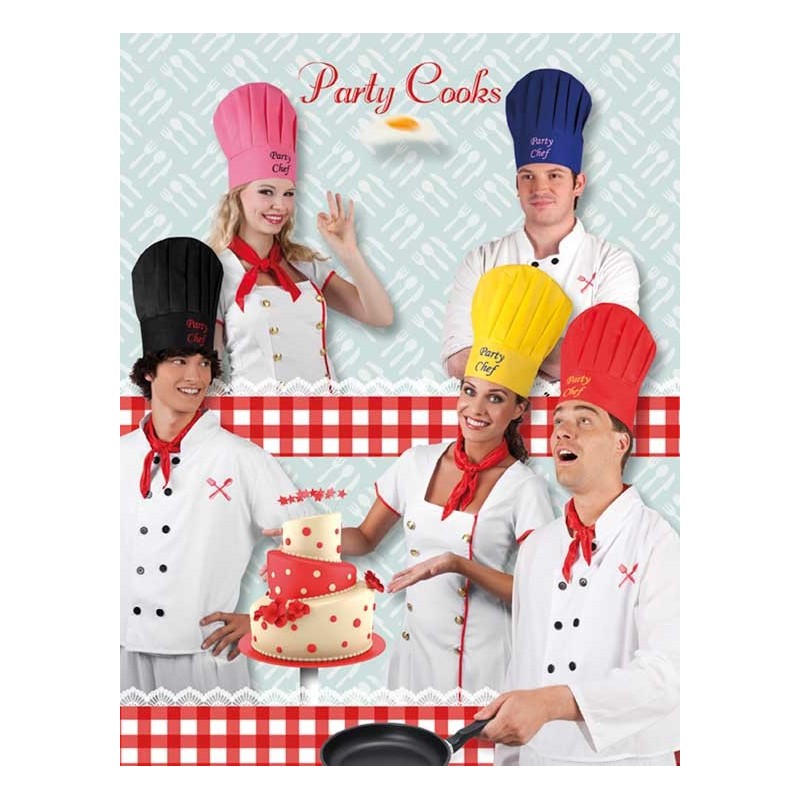 Sombrero Chef Color Sombrero Chef Color