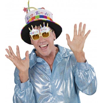 Gafas Happy Birthday Velas