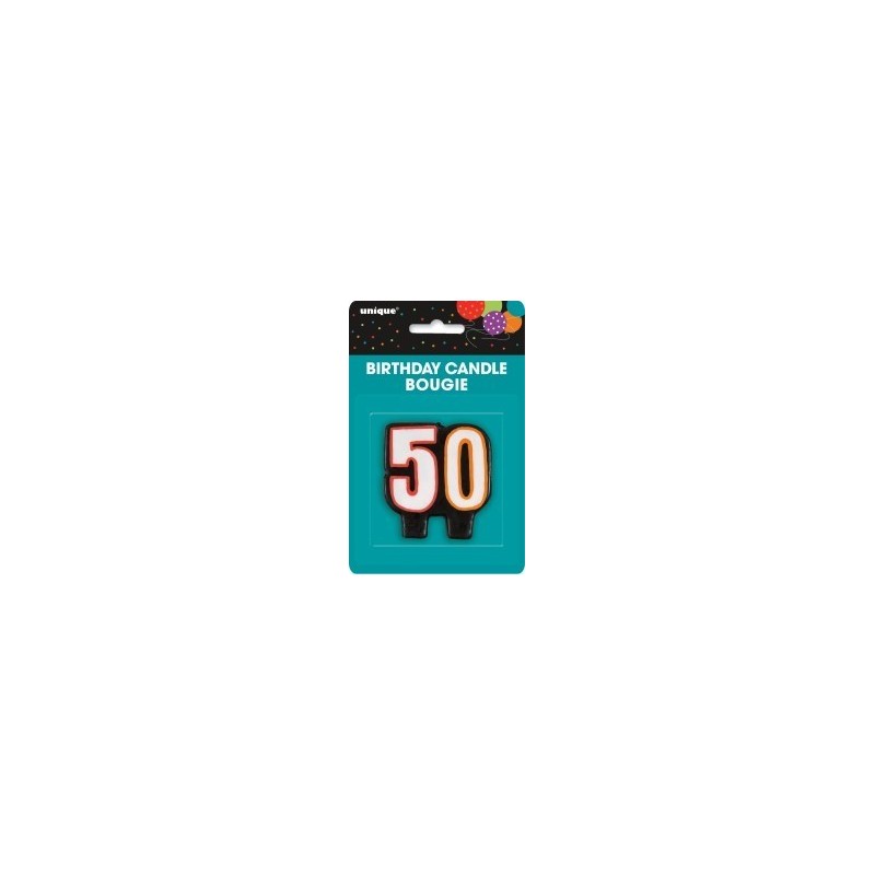 Vela Nº50 Negra