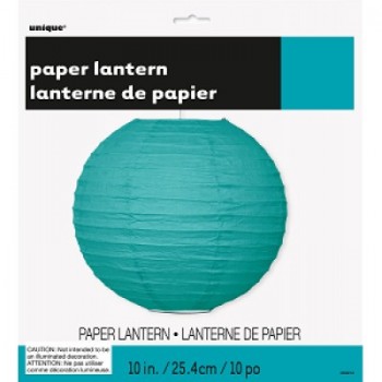 Farol Papel Turquesa 25Cm