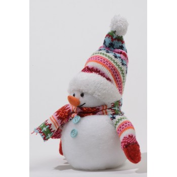 Muñeco De Nieve C/Bufanda