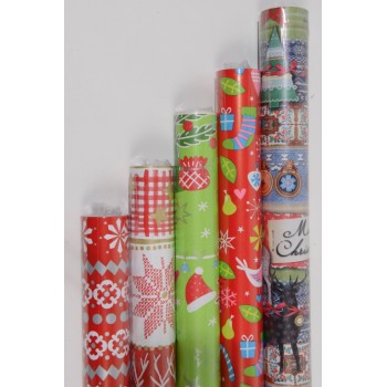 R.PAPEL REGALO NAVIDAD 70X200C