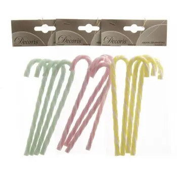 B/4 BASTONES NAVIDAD 15CM