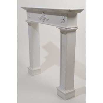 CHIMENEA MADERA BL. 109X18X99C