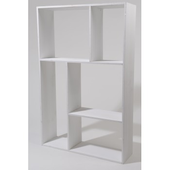 ESTANTERIA MADERA BL.85X16X55C