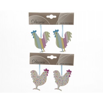 P/2 COLG.GALLINA COLORES 6X8CM