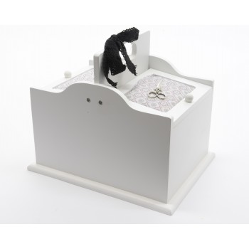 CAJA COSTURA BL.C/DECO TIJERA
