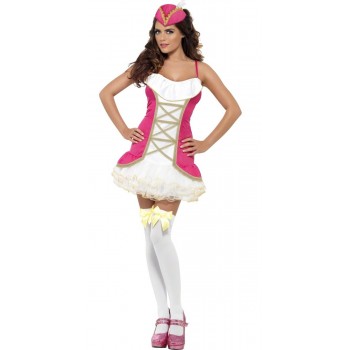 Disf.Chica Pirata Rosa T-Xs
