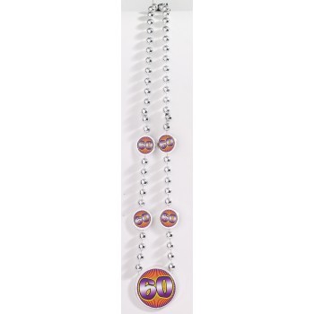 Collar Bola Xl Plata Nº60