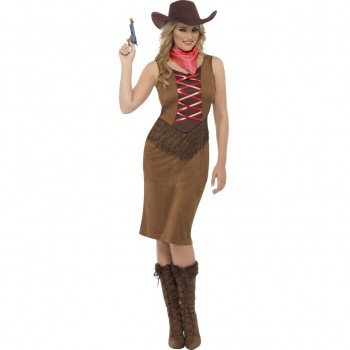 Disf. Cowgirl Flecos T-M