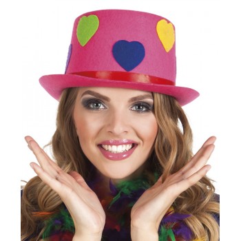 Chistera Payaso Corazones