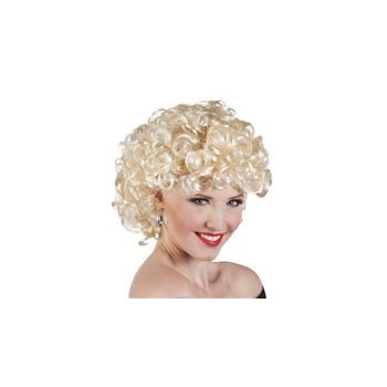 Peluca Sandy Rubia C/Rizos