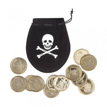 Bolsa Pirata C/12 Monedas