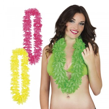 Collar Hawaiano Neon