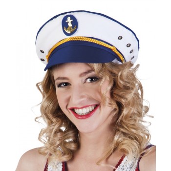 Gorra Capitan Marinero C/Ancla