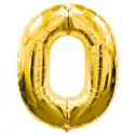 Globo Nº0 Oro 34"
