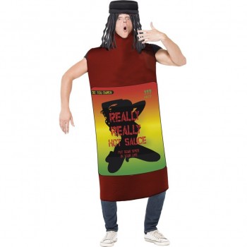 Disf.Botella Hot Sauce