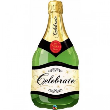 Globo Forma Botella Champan 39
