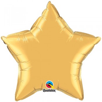 Globo 36" Estrella Metal Oro