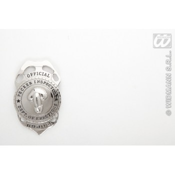 Chapa Inspector Policia Pene