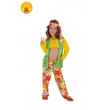 Disf.Inf.Niña Hippie T-S
