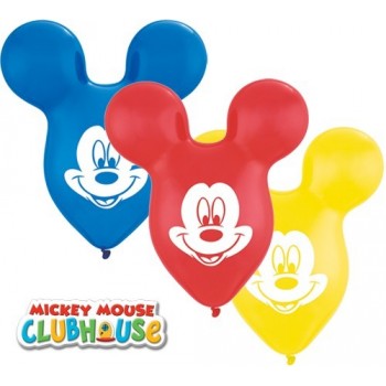 Globo 15" Forma Mickey Latex