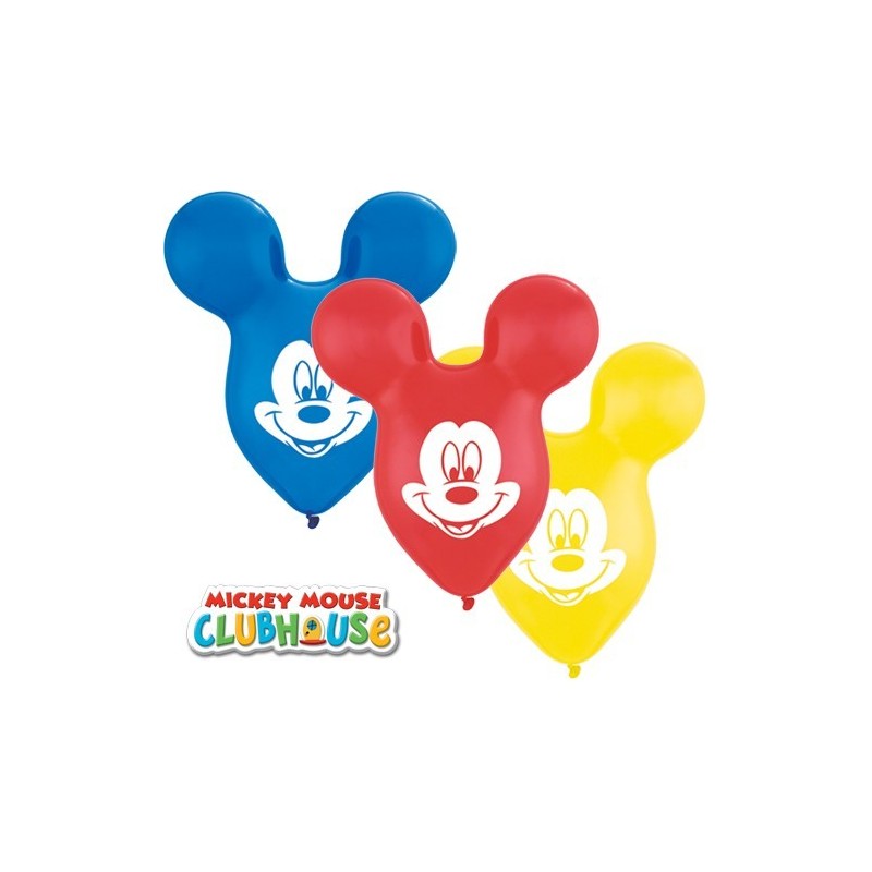 Globo 15" Forma Mickey Latex