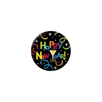 P/8 Platos 17Cm Happy New Year