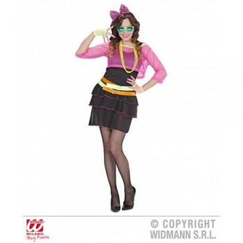 Disf.Groupie Girl Años 80 T-S
