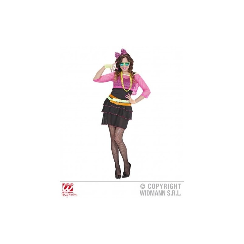 Disf.Groupie Girl Años 80 T-S