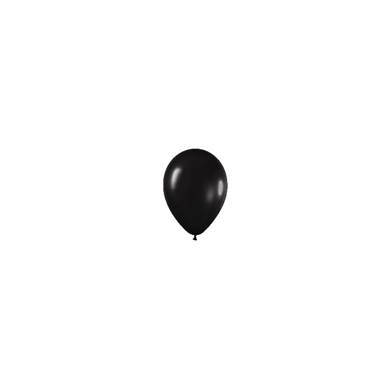 B/50 Globos R12 Metal Negro B/50 Globos R12 Metal Negro