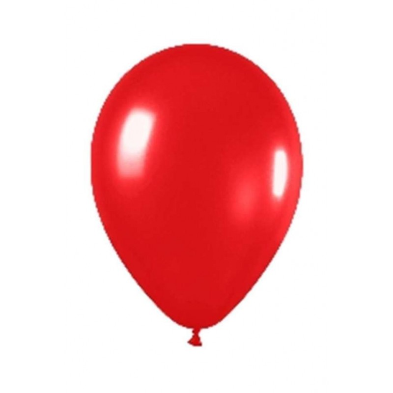 B/50 Globos R12 Metal Rojo B/50 Globos R12 Metal Rojo
