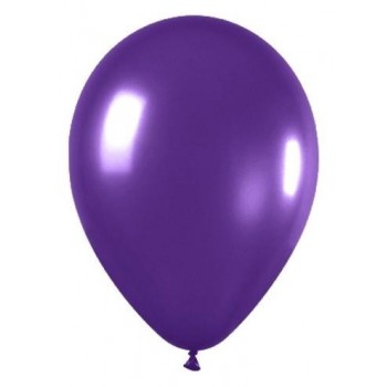 B/50 Globos R12 Metal Violeta