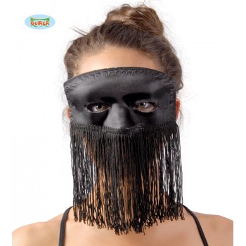 ANTIFAZ SEDA NEGRO FLECO