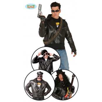 CHAQUETA ROCK/MOTORISTA T-L