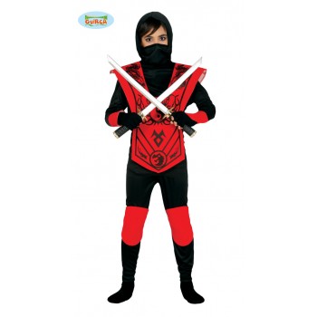 Disf.Inf.Ninja Rojo 5-6Años