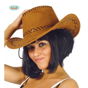 SOMBRERO VAQUERO MARRON
