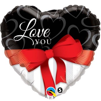 Globo Corazon Lazo I Love You