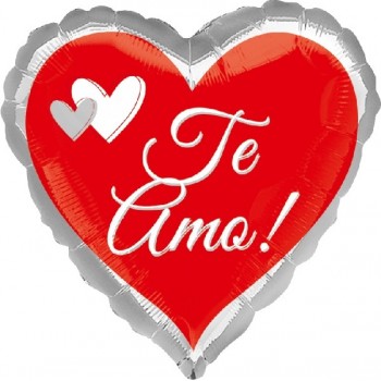 Globo Palo Te Amo Corazon Rj/P