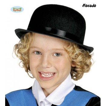 BOMBIN FIELTRO NEGRO INFANTIL