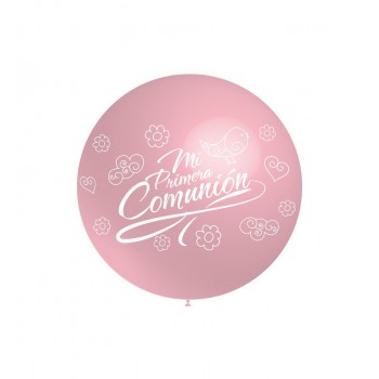 Globo 185Cm Comunion Rosa