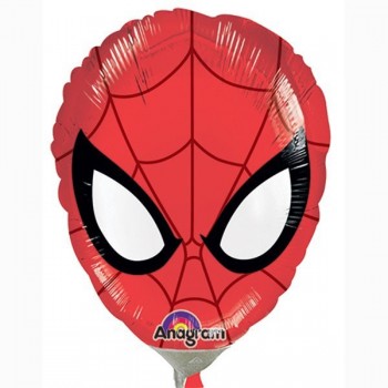 Globo Palo Cara Spiderman