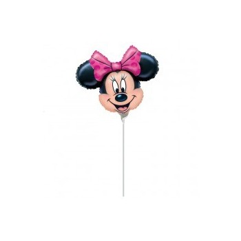 Globo Palo Minnie Cabeza